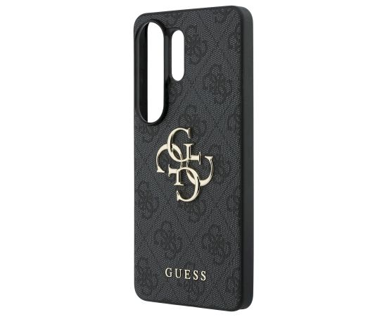Guess PU 4G Metal Logo Case Aizsargapvalks priekš Samsung Galaxy S26 Ultra / peleks Neoriģinālie Maciņi