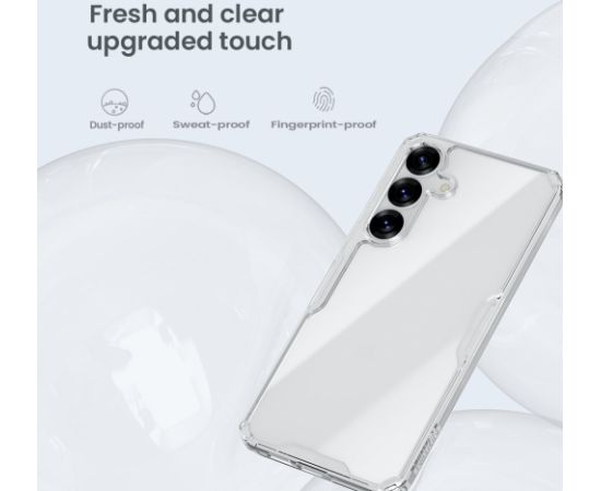 Nillkin Nature TPU PRO Cover Aizsargapvalks priekš Samsung Galaxy S25 / caurspīdīgs Neoriģinālie Maciņi