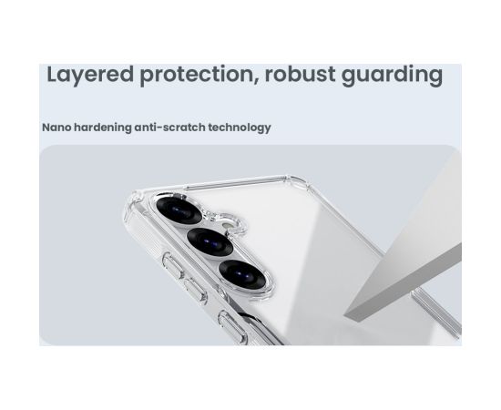 Nillkin Nature TPU PRO Cover Aizsargapvalks priekš Samsung Galaxy S25 / caurspīdīgs Neoriģinālie Maciņi