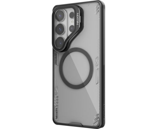 Nillkin Iceblade Prop Magnetic Cover Aizsargapvalks priekš Samsung Galaxy S26 Ultra / melns Neoriģinālie Maciņi