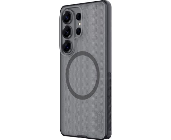 Nillkin Super Frosted PRO Magnetic Back Cover Aizsargapvalks priekš Samsung Galaxy S26 Ultra / caurspidigs melns Neoriģinālie Maciņi