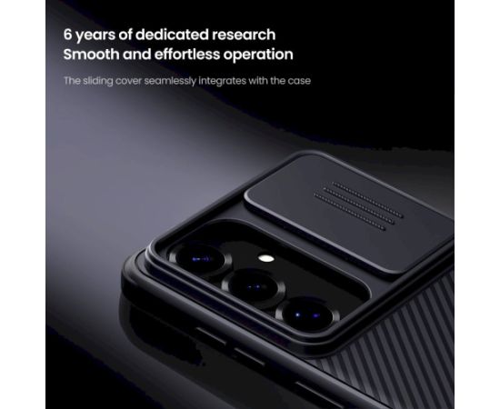 Nillkin CamShield PRO Hard Case Aizsargapvalks priekš Samsung Galaxy S26 / melns Neoriģinālie Maciņi