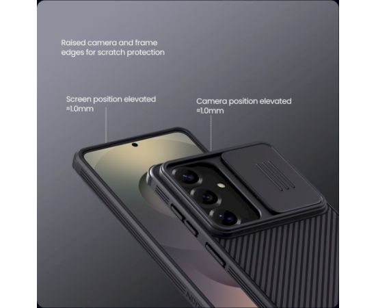 Nillkin CamShield PRO Hard Case Aizsargapvalks priekš Samsung Galaxy S26 / melns Neoriģinālie Maciņi