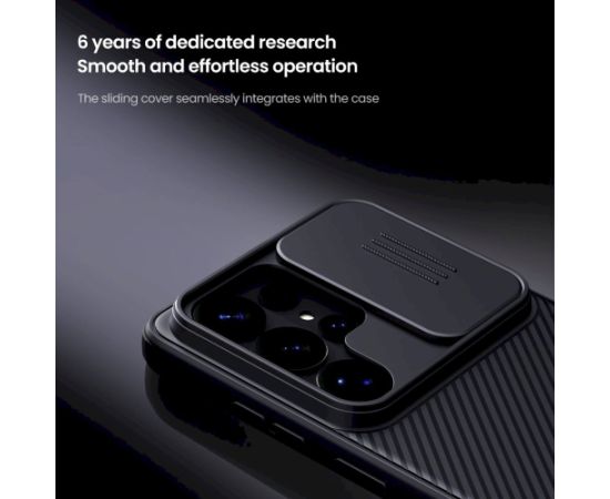 Nillkin CamShield PRO Hard Case Aizsargapvalks priekš Samsung Galaxy S26 Ultra / melns Neoriģinālie Maciņi