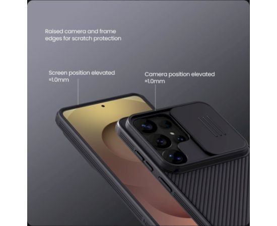 Nillkin CamShield PRO Hard Case Aizsargapvalks priekš Samsung Galaxy S26 Ultra / melns Neoriģinālie Maciņi