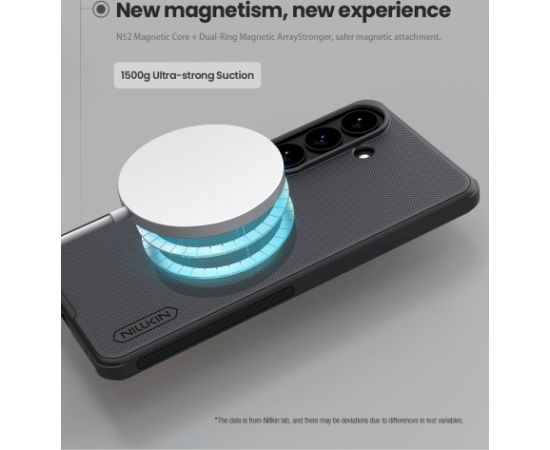Nillkin Super Frosted PRO Magnetic Back Cover Aizsargapvalks priekš Samsung Galaxy S26 / melns Neoriģinālie Maciņi