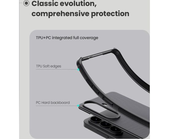 Nillkin Super Frosted PRO Magnetic Back Cover Aizsargapvalks priekš Samsung Galaxy S26 / melns Neoriģinālie Maciņi