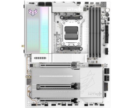 Sapphire NITRO+ X870EA WIFI7 Phantom Link Polar (white/black) Материнские платы