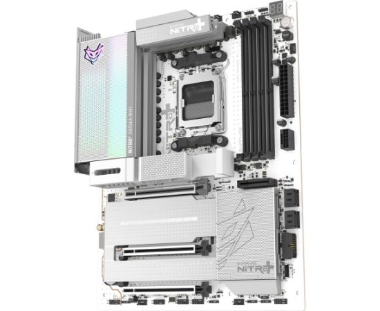 Sapphire NITRO+ X870EA WIFI7 Phantom Link Polar (white/black) Материнские платы