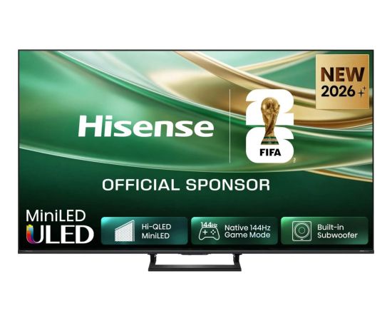 Hisense ULED 55E8S MiniLED (139 cm (55 inches), black/dark gray, UltraHD/4K, triple tuner, subwoofer, 144Hz panel) Televizori