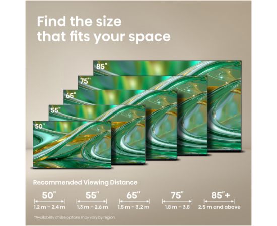 Hisense ULED 85E8S MiniLED (215 cm (85 inches), black/dark gray, UltraHD/4K, triple tuner, subwoofer, 144Hz panel) Televizori