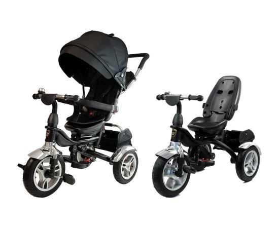 Leantoys Rower Trójkołowy PRO600 Czarny Jaunumi, Bērnu preces