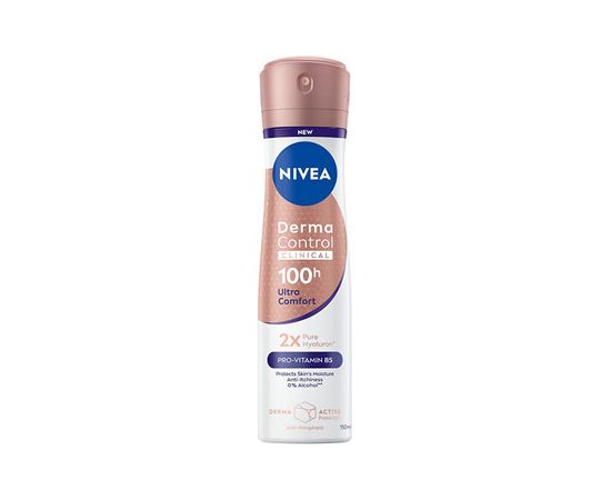 Nivea Derma Control Ultra Comfort Antiperspirant - Antiperspirant ve spreji 150ml Smaržas - NESAKĀRTOTS