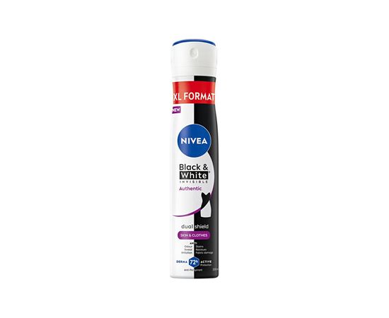 Nivea B&W Authentic Anti-Perspirant - Antiperspirant ve spreji 150ml Smaržas - NESAKĀRTOTS