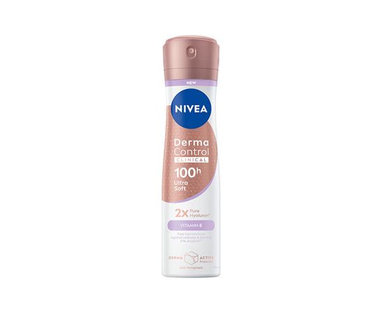 Nivea Derma Control Clinical Ultra Soft - Antiperspirant ve spreji 150ml Smaržas - NESAKĀRTOTS