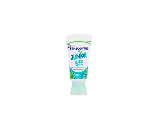 Sensodyne Kids Pronamel Junior 6-12 Years Toothpaste - Zubní pasta pro ochranu zubní skloviny a pro silné a zdravé zuby 50ml Zobu pastas un mutes dobuma skalojamie līdzekļi