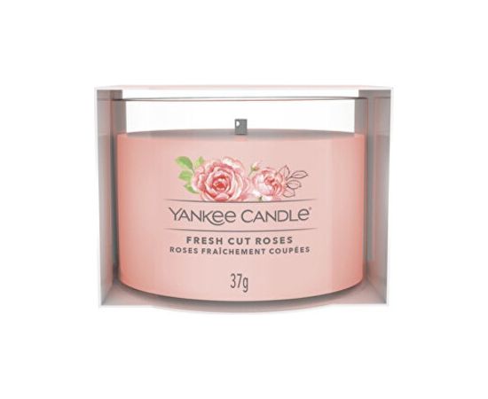 Yankee Candle Fresh Cut Roses Candle - Votivní svíčka ve skle 37.0g Smaržas - NESAKĀRTOTS