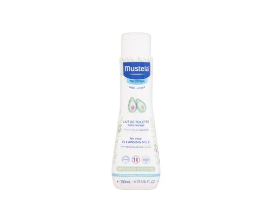 Mustela Bébé / No Rinse Cleansing Milk 200ml Ķermeņa kosmētika