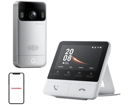 SwitchBot Video Doorbell Smart Video Doorbell Video novērošanas kameras