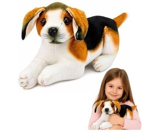 LeanToys Pluszowy Piesek Beagle Przytulanka Maskotka Pluszak Pies Miękki 25 cm Мягкие игрушки