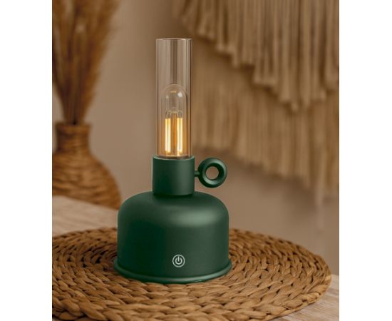 Forever Light FLR-04 Винтажная LED лампа green Biroja galda lampas