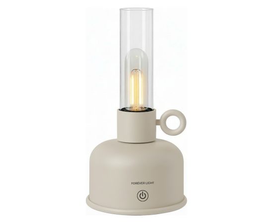 Forever Light FLR-05 Винтажная LED лампа Light beige Biroja galda lampas