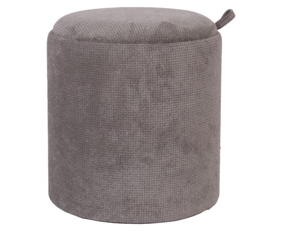 Tumba / galds HIRO D34,5xH37cm, pelēks, ar uzglabāšanās vietu un paplāti Jaunumi -Dārzam