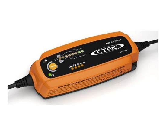 CTEK MXS 5.0 12V, max 5A Polar Akumulatoru lādētājs