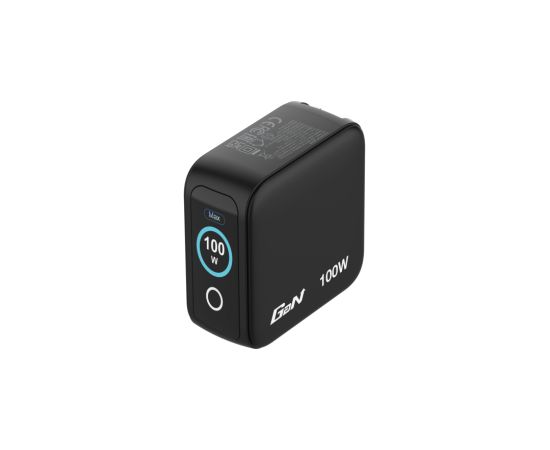 Lādētājs Verbatim Mini GaN Charger 100W 3-Port with Display Telefonu lādētāji 220v