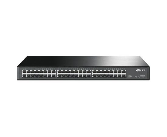 TP-Link TL-SG1048 Unmanaged Gigabit Ethernet (10/100/1000) 1U Black Коммутаторы (Switch)