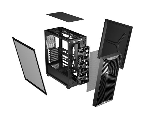 Corsair 3200D RS Midi Tower Black Datoru korpusi