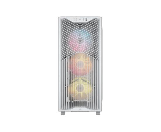 Corsair 3200D RS Mid-Tower White Case Datoru korpusi