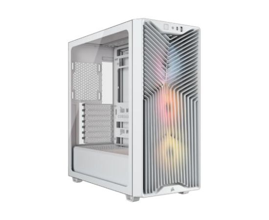 Corsair 3200D RS Mid-Tower White Case Datoru korpusi