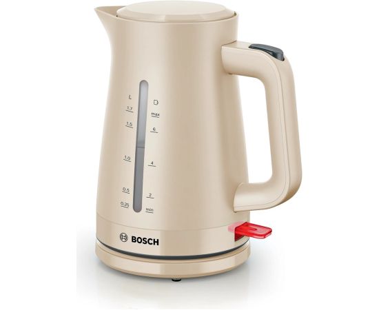 Bosch TWK3M127 MyMoment 2400 W electric kettle, beige Tējkannas (elektriskās)