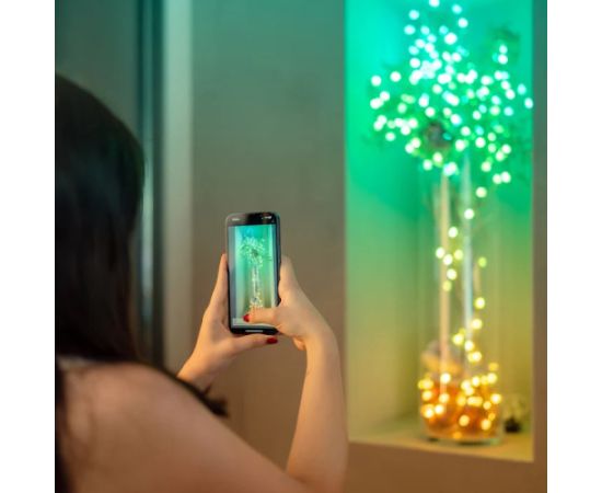 Twinkly Candies LED Christmas tree lights TWKP100RGB-T 6 m 100 pearl-shaped lights Ziemassvētku lampiņas, LED virtenes