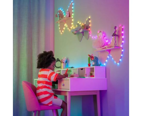 Twinkly Candies LED Christmas tree lights TWKP100RGB-T 6 m 100 pearl-shaped lights Ziemassvētku lampiņas, LED virtenes