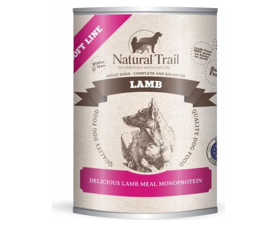 NATURAL TRAIL Lamb Soft Line - wet dog food - 800g Suņu barība