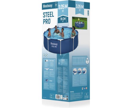 Frame Garden Pool with Pump Blue 305 cm x 76 cm Bestway 56679 Jaunumi, Bērnu preces