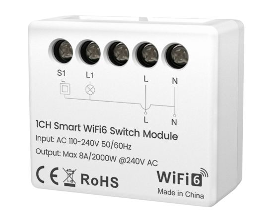 Avatto WSM20-W1 smart switch module Viedie slēdži