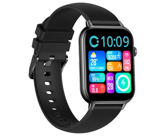 COLMI C28 Smartwatch - Black Smart-Watch Умные часы