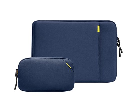 TOMTOC Defender-A13 Laptop Sleeve + 14" Case Set (Navy Blue) Сумки, обложки для ноутбуков