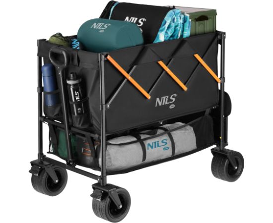 NC2607 XXL KEMPINGU GROZS MELNI ORANŽI 160L NILS CAMP Jaunumi - Sports