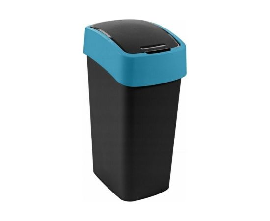 Curver Atkritumu spainis Flip Bin 45L melns/zils Jaunumi -Dārzam