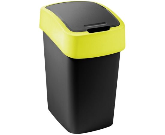 Curver Мусорное ведро-контейнер Flip Bin 9 л, черно-желтое Новинки Для дома и сада 