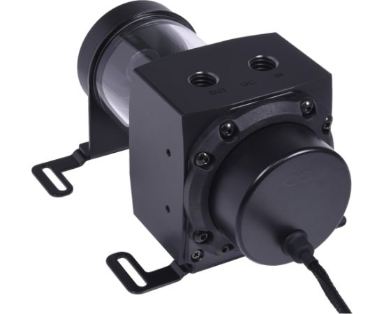 Alphacool Core 100 Aurora Reservoir Acetal/Acrylic with VPP Apex Pump (black, expansion tank with pump) Procesoru dzesēšana