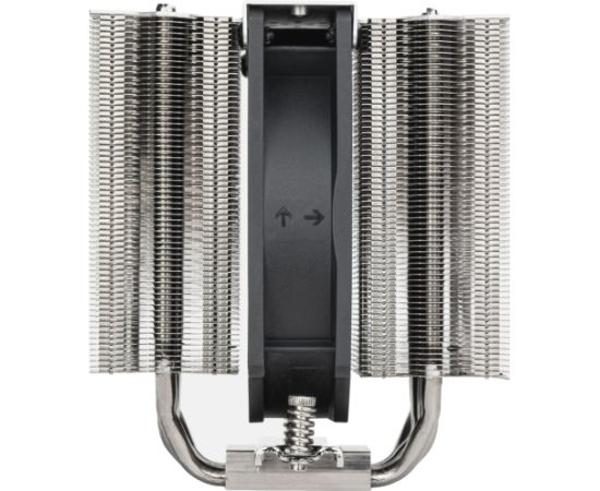 Silverstone Technology SST-XED120S (aluminium/black, 120 mm) Korpusu dzesēšana