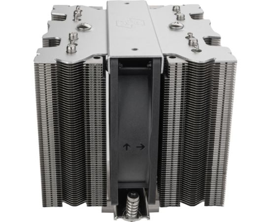 Silverstone Technology SST-XED120S (aluminium/black, 120 mm) Korpusu dzesēšana