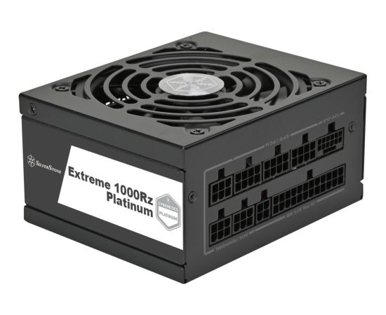 Silverstone Technology Extreme 1000Rz Platinum (black, 2x 12-pin high power GPU, 8x PCIe, cable management, 1000 watts) Datoru barošanas bloki