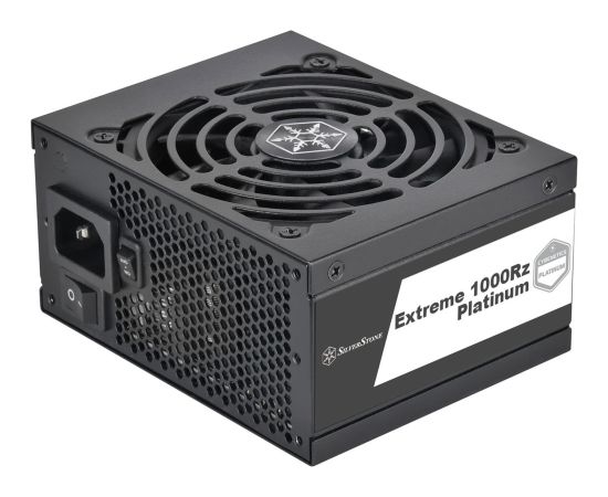 Silverstone Technology Extreme 1000Rz Platinum (black, 2x 12-pin high power GPU, 8x PCIe, cable management, 1000 watts) Datoru barošanas bloki