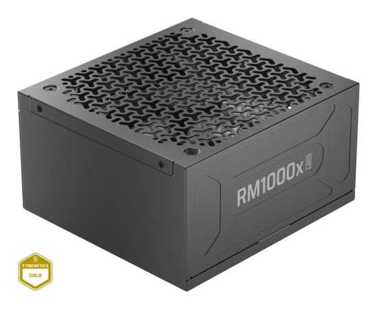 CORSAIR RM1000x Shift (black, 1x 12-pin high power GPU, 4x PCIe, cable management, 1000 watts) Datoru barošanas bloki